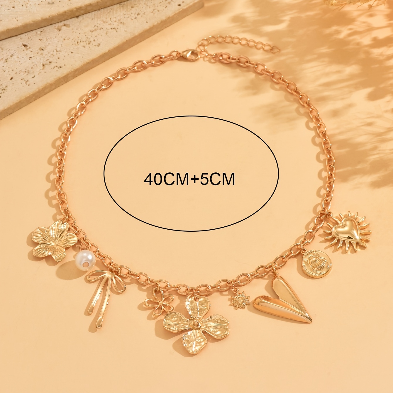 Women's Creative Multi-Pendant Statement Choker Necklace